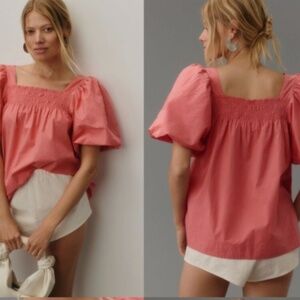 Maeve By Anthropologie Puff-sleeve